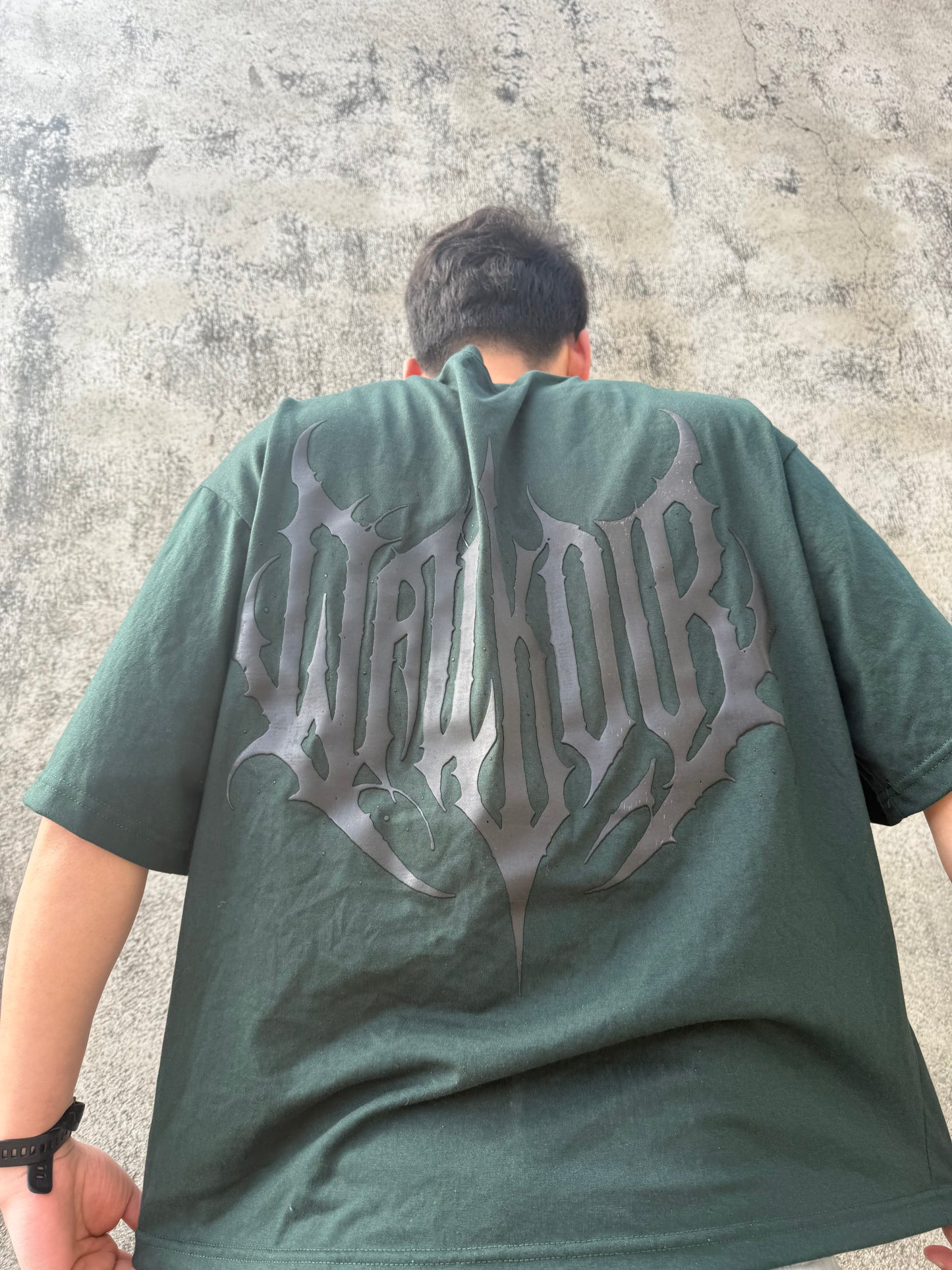 POLERA BOXYFIT VERDE
