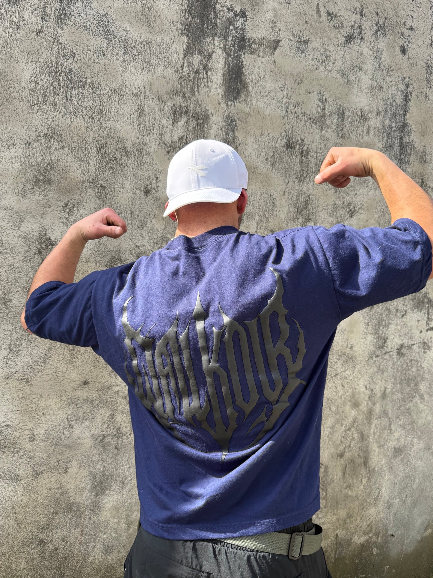 POLERA BOXYFITT BLUE