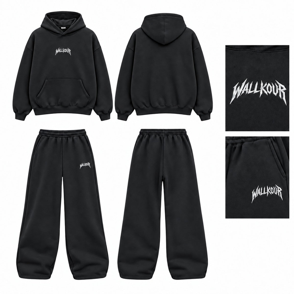 Conjunto Wallkour x Black