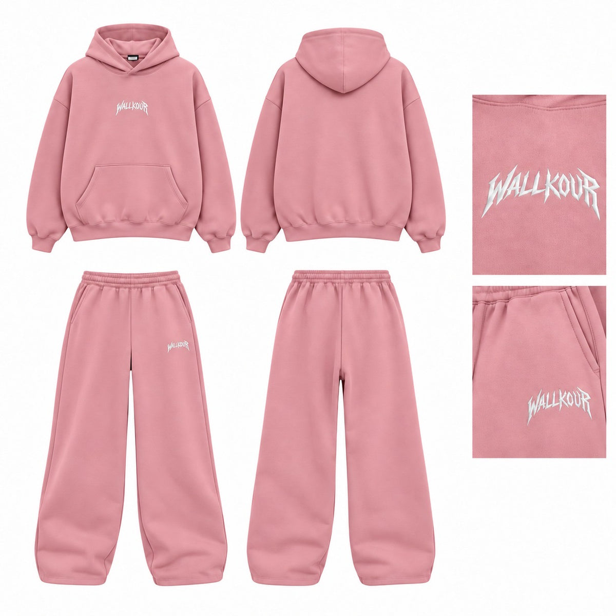 Conjunto Wallkour x Palo rosa