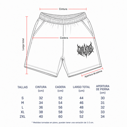 SHORT ACIDWASH