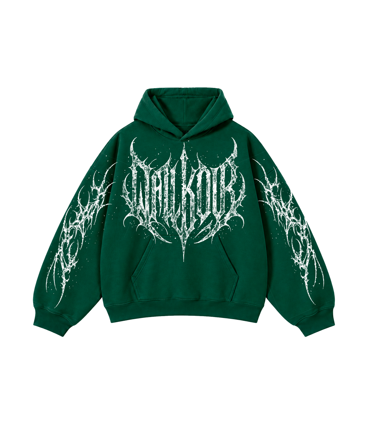 HOODIE BOXYFITT X DARKLORD VERDE