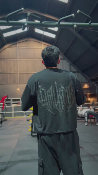 POLERA BOXYFITT NEGRA